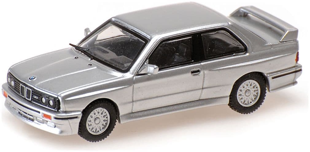 Minichamps 870 020224 Bmw M3 (E30), 1986, Silver 1:87 Scale *PRE ORDER £22.94*