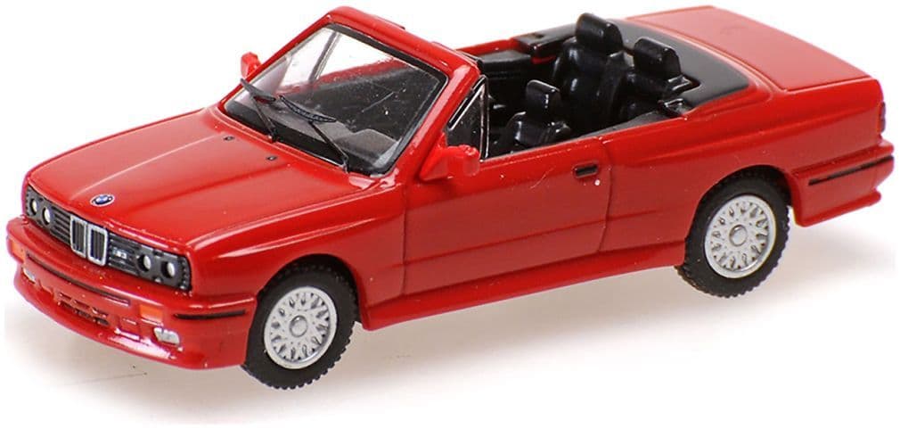 Minichamps 870 020230 Bmw M3 (E30) Cabriolet, 1988, Red 1:87 Scale *PRE ORDER £22.94*