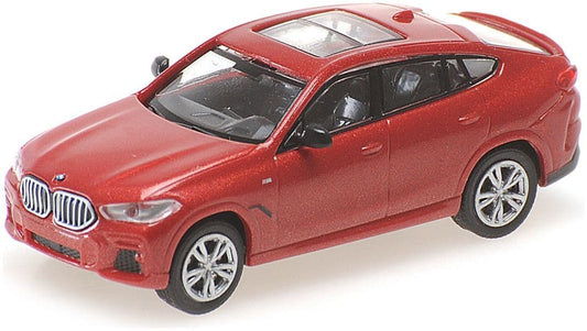 Minichamps 870 020522 Bmw X6, 2020, Red Metallic 1:87 Scale *PRE ORDER £24.64*