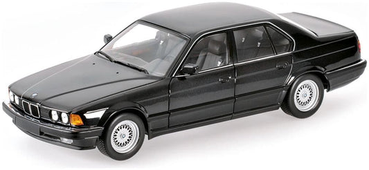 Minichamps 870 024204 Bmw 7-Series (E32), 1986, Black Metallic 1:87 Scale *PRE ORDER £22.94*