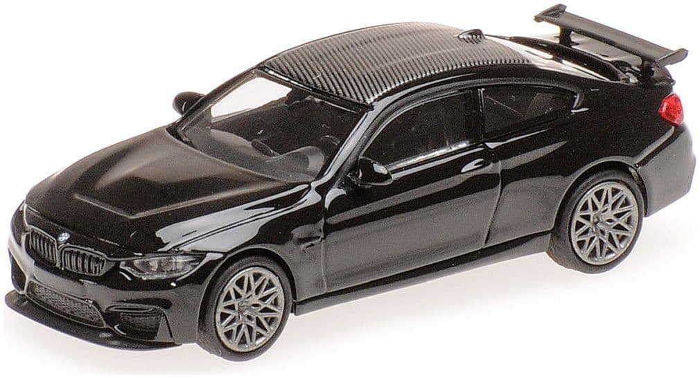 Minichamps 870 027106 BMW M4 Gts 2016, Black W/ Grey Wheels 1:87 Scale *PRE ORDER £17.84*