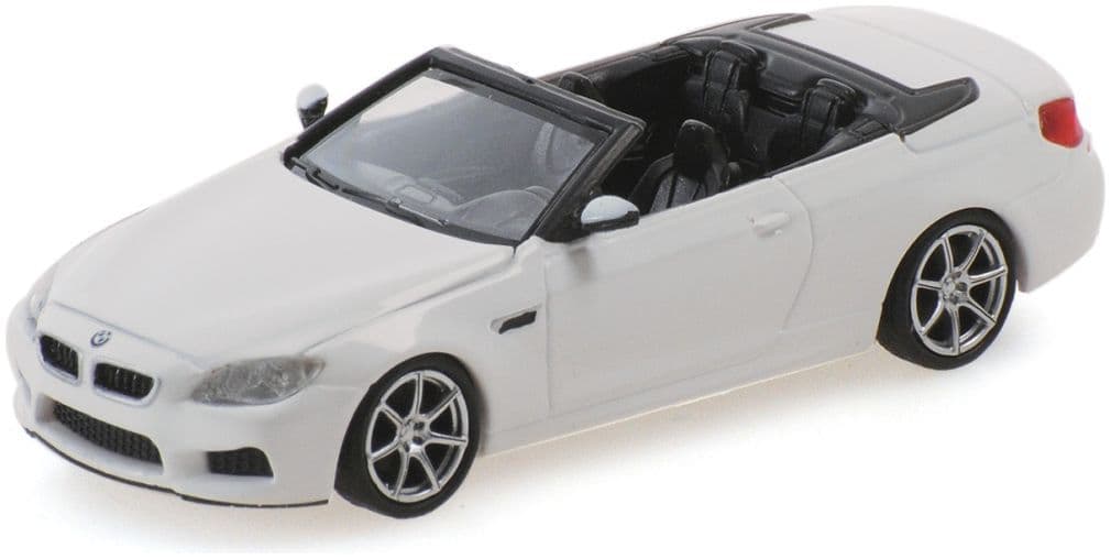 Minichamps 870 027332 Bmw M6 Cabrio, 2015, White 1:87 Scale *PRE ORDER £22.94*