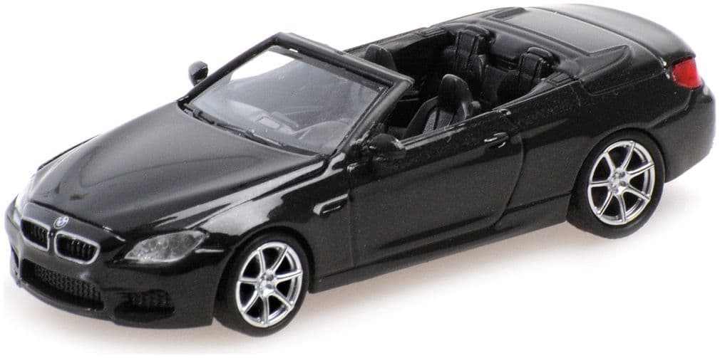Minichamps 870 027334 Bmw M6 Cabrio, 2015, Black Metallic 1:87 Scale *PRE ORDER £22.94*