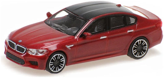 Minichamps 870 028005 Bmw M5, 2018, Red Metallic 1:87 Scale *PRE ORDER £22.94*