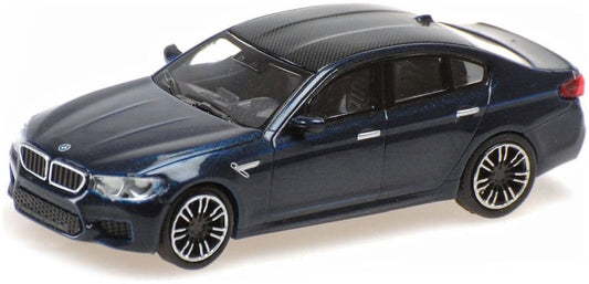 Minichamps 870 028006 Bmw M5, 2018, Dark Blue Metallic 1:87 Scale *PRE ORDER £22.94*