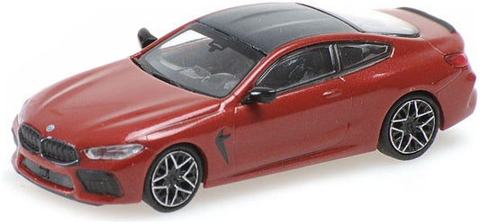 Minichamps 870 029022 Bmw M8 Coupe, 2019, Red Metallic 1:87 Scale *PRE ORDER £22.94*