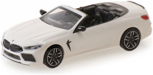 Minichamps 870 029032 Bmw M8 Cabriolet, 2019, White 1:87 Scale *PRE ORDER £22.94*
