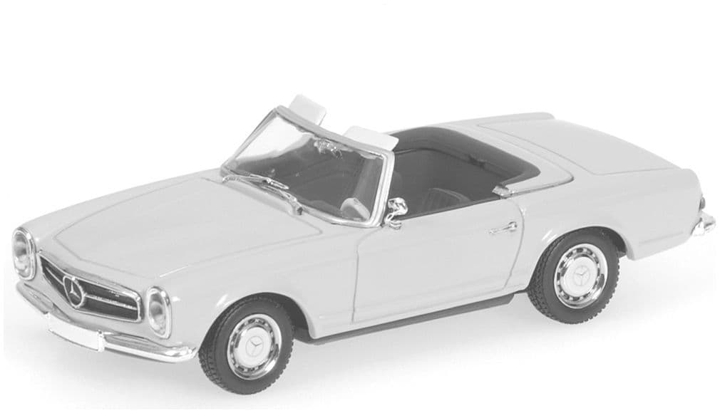 Minichamps 870 034032 Mercedes-Benz 280 Sl 1968, Light Blue 1:87 Scale *PRE ORDER £22.94*