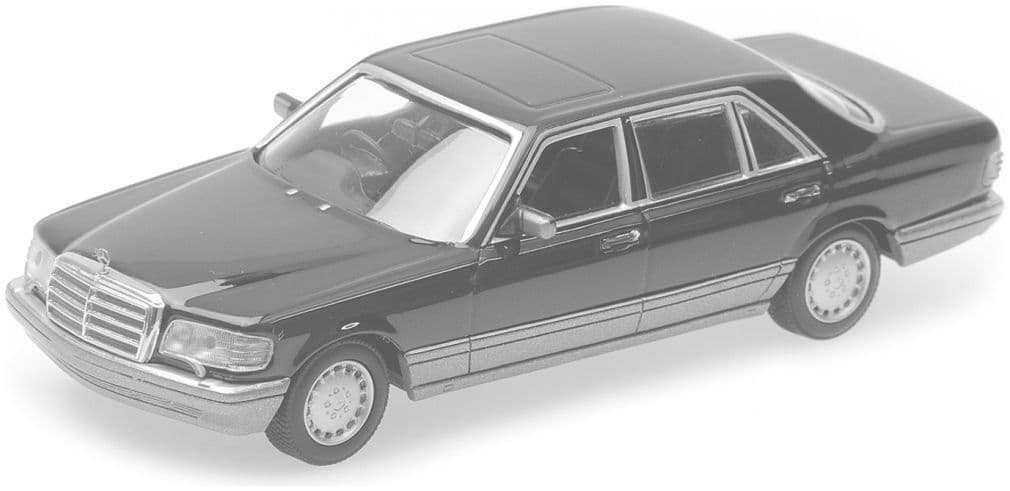 Minichamps 870 034301 Mercedes-Benz 560 Sel, 1989 Purple Metallic 1:87 Scale *PRE ORDER £22.94*