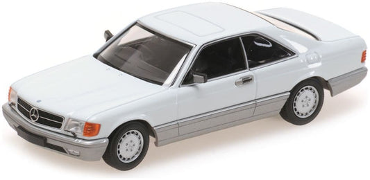 Minichamps 870 034320 Mercedes-Benz 560 Sec, 1986, White 1:87 Scale *PRE ORDER £22.94*