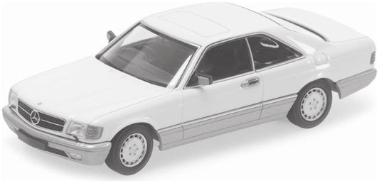 Minichamps 870 034324 Mercedes-Benz 560 Sec 1986 Blue Metallic 1:87 Scale *PRE ORDER £22.94*