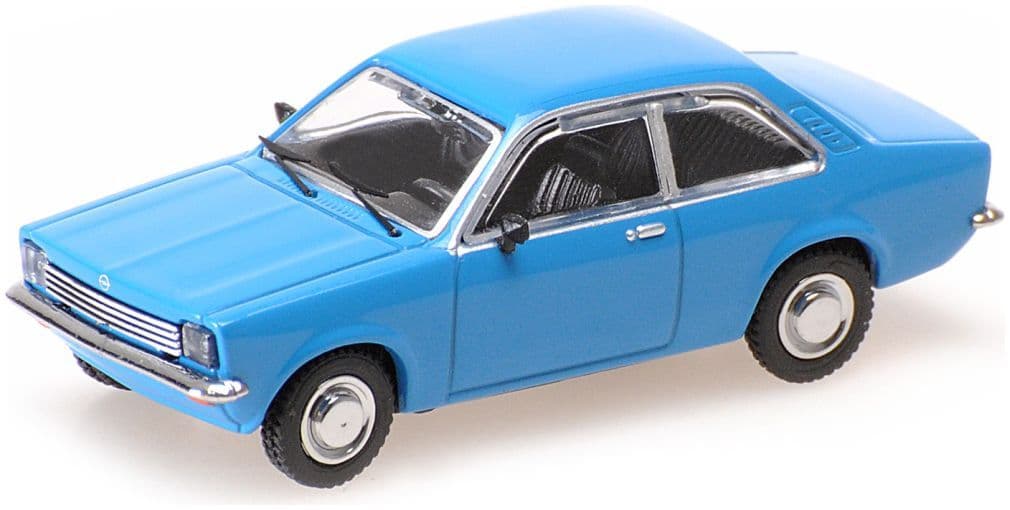 Minichamps 870 040100 Opel Kadett Saloon, 1973, Light Blue 1:87 Scale *PRE ORDER £22.94*