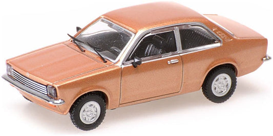 Minichamps 870 040101 Opel Kadett Saloon, 1973, Gold 1:87 Scale *PRE ORDER £22.94*