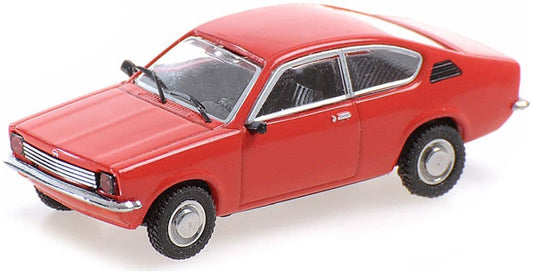 Minichamps 870 040120 Opel Kadett Coupe, 1973, Red 1:87 Scale *PRE ORDER £22.94*