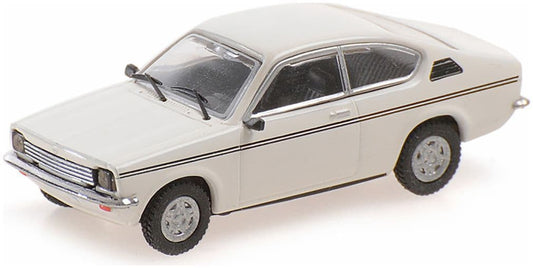 Minichamps 870 040122 Opel Kadett Coupe, 1973, White 1:87 Scale *PRE ORDER £22.94*