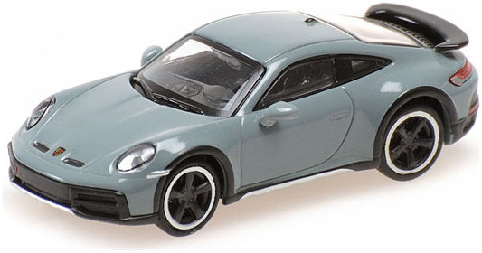 Minichamps 870 062071 Porsche 911 Dakar, 2022, Green Metallic 1:87 Scale *PRE ORDER £22.94*