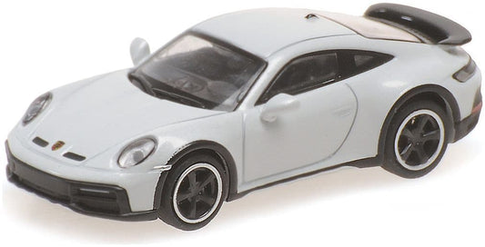 Minichamps 870 062074 Porsche 911 Dakar, 2022, Grey Metallic 1:87 Scale *PRE ORDER £22.94*