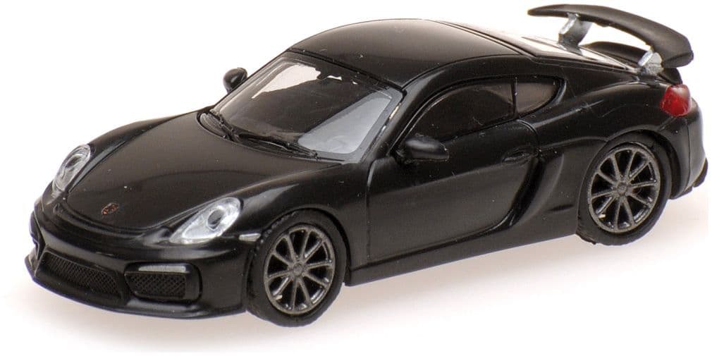 Minichamps 870 066121 Porsche Cayman Gt4, 2016, Black 1:87 Scale *PRE ORDER £17.84*