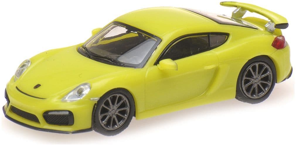 Minichamps 870 066122 Porsche Cayman Gt4, 2016, Green 1:87 Scale *PRE ORDER £17.84*