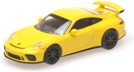 Minichamps 870 067321 Porsche 911 Gt3, 2017, Yellow 1:87 Scale *PRE ORDER £17.84*