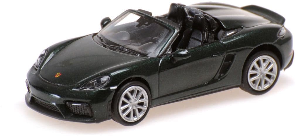Minichamps 870 067700 Porsche 718 Spyder (981) 2019, Green 1:87 Scale *PRE ORDER £22.94*