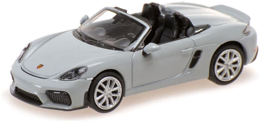 Minichamps 870 067702 Porsche 718 Spyder (981), 2019, Grey 1:87 Scale *PRE ORDER £22.94*