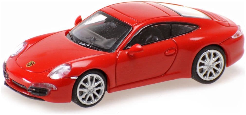 Minichamps 870 068020 Porsche 911, 2011, Red 1:87 Scale *PRE ORDER £22.94*