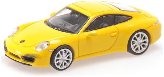 Minichamps 870 068024 Porsche 911, 2011, Yellow 1:87 Scale *PRE ORDER £22.94*