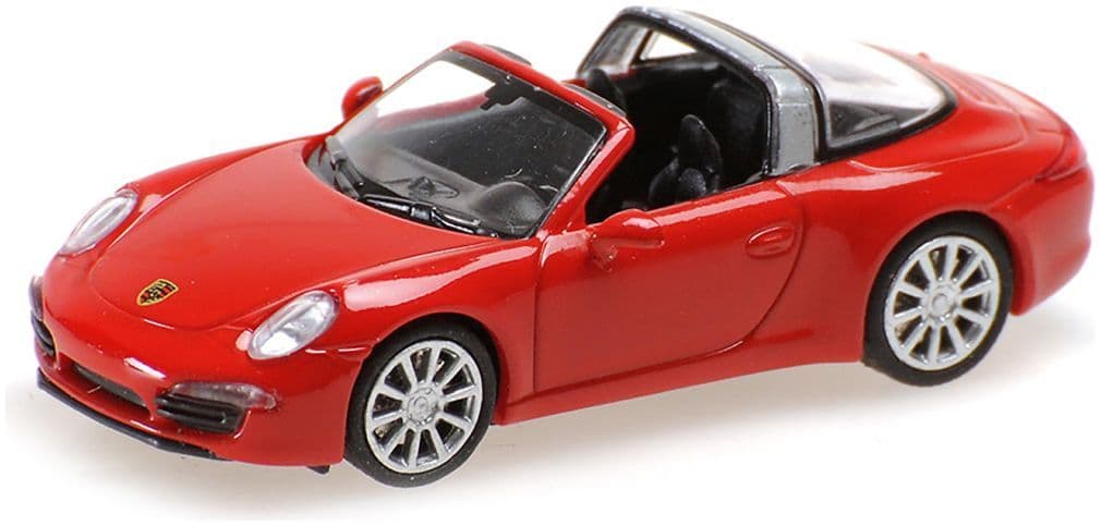 Minichamps 870 068041 Porsche 911 Targa, 2014, Red 1:87 Scale *PRE ORDER £22.94*