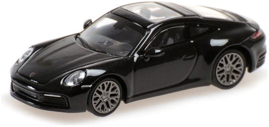 Minichamps 870 068321 Porsche 911 (992), Carrera 4S, 2019 Black 1:87 Scale *PRE ORDER £22.94*