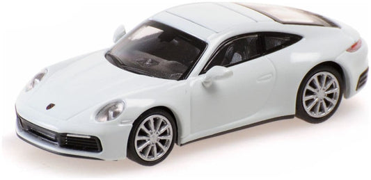 Minichamps 870 068324 Porsche 911 (992), Carrera 4S, 2019 White 1:87 Scale *PRE ORDER £22.94*