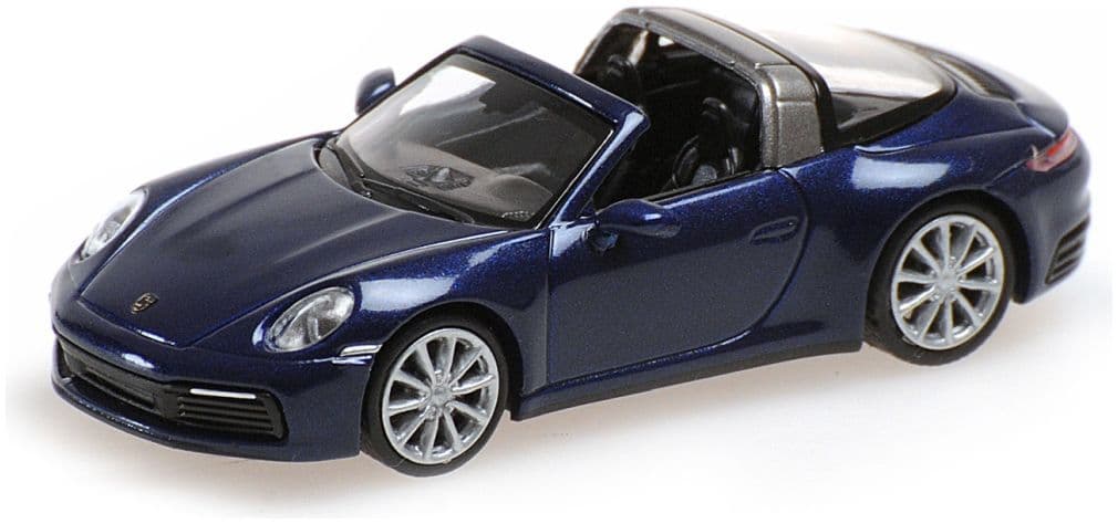 Minichamps 870 069060 Porsche 911 (992) Targa 4, 2020 Blue Metallic 1:87 Scale *PRE ORDER £22.94*