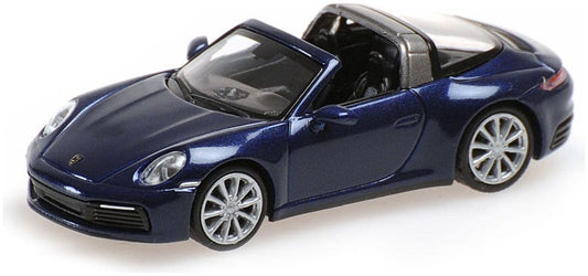 Minichamps 870 069060 Porsche 911 (992) Targa 4, 2020 Blue Metallic 1:87 Scale *PRE ORDER £22.94*