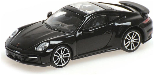 Minichamps 870 069071 Porsche 911 (992) Turbo S, 2020, Black 1:87 Scale *PRE ORDER £22.94*