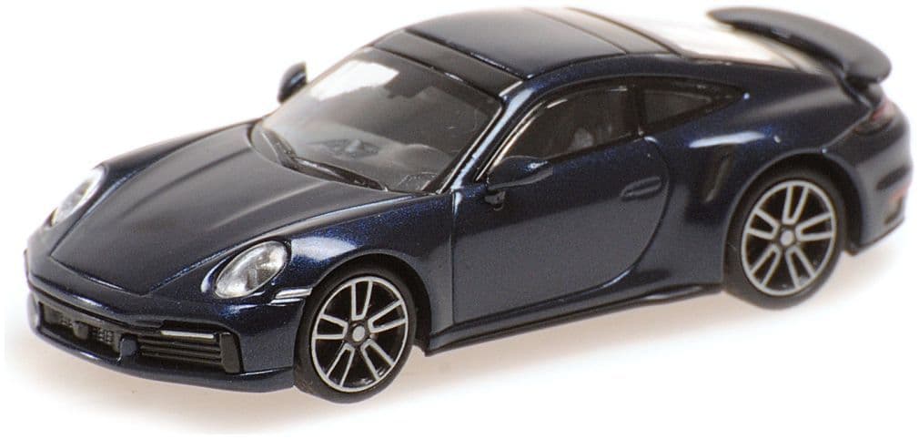 Minichamps 870 069074 Porsche 911 (992) Turbo S 2020, Blue 1:87 Scale *PRE ORDER £22.94*