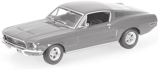 Minichamps 870 084120 Ford Mustang Fastback 2+2 1968, Dark Green Metallic 1:87 Scale *PRE ORDER £22.94*
