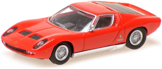 Minichamps 870 103020 Lamborghini Miura, 1966, Red 1:87 Scale *PRE ORDER £22.94*