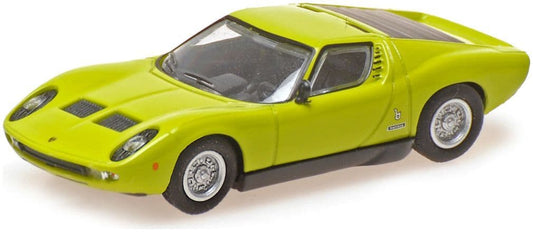 Minichamps 870 103022 Lamborghini Miura, 1966, Green 1:87 Scale *PRE ORDER £22.94*