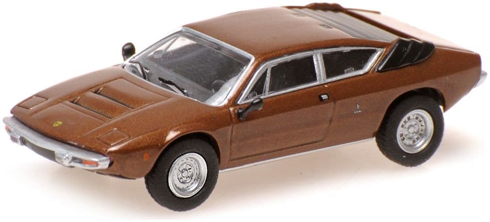 Minichamps 870 103322 Lamborghini Urraco, 1974, Brown Metallic 1:87 Scale *PRE ORDER £22.94*