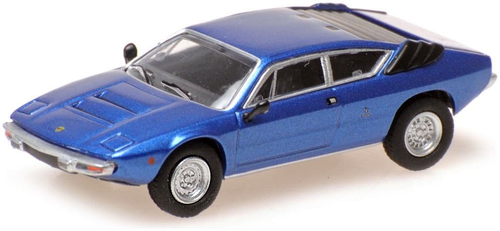 Minichamps 870 103324 Lamborghini Urraco, 1974, Blue Metallic 1:87 Scale *PRE ORDER £22.94*