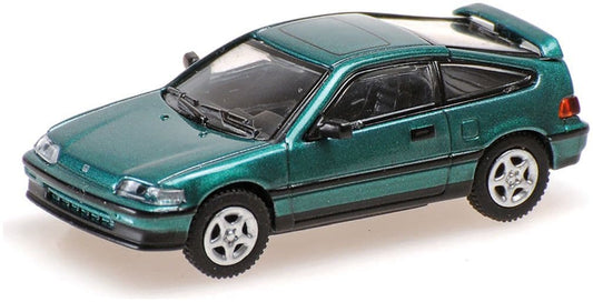 Minichamps 870 161020 Honda Cr-X Mk2, 1987, Green Metallic 1:87 Scale *PRE ORDER £22.94*