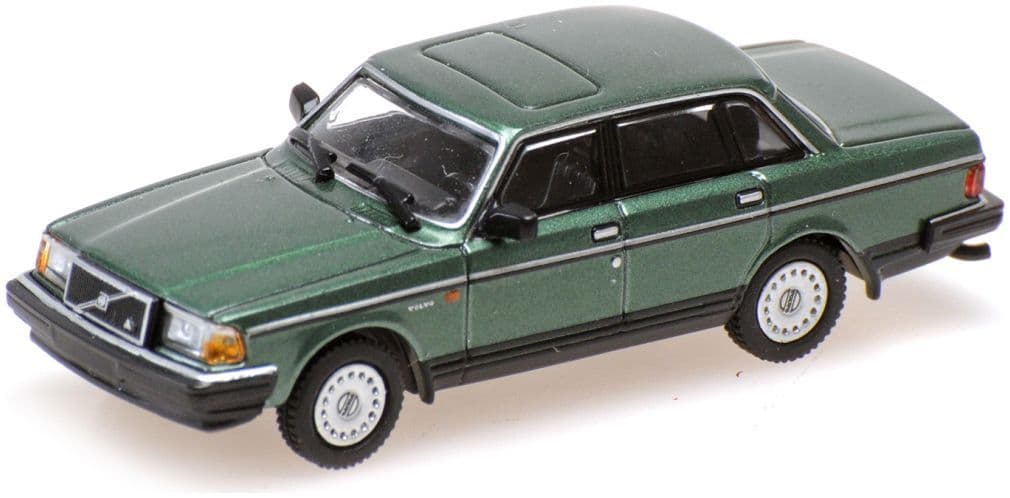 Minichamps 870 171400 Volvo 240 Gl, 1986, Green Metallic 1:87 Scale *PRE ORDER £22.94*