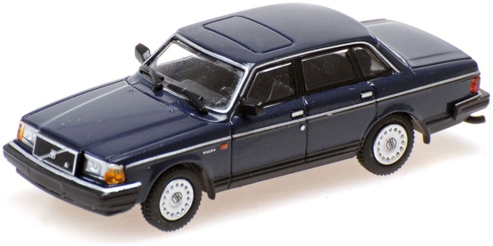 Minichamps 870 171404 Volvo 240 Gl, 1986, Dark Blue 1:87 Scale *PRE ORDER £22.94*