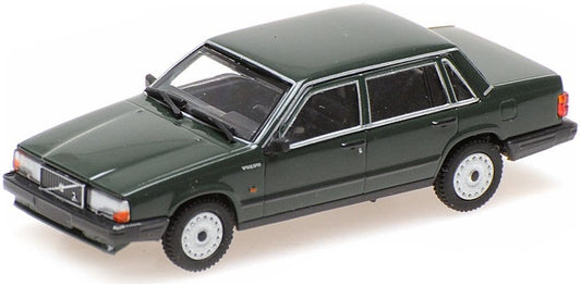 Minichamps 870 171701 Volvo 740 Gl, 1986, Dark Green 1:87 Scale *PRE ORDER £22.94*