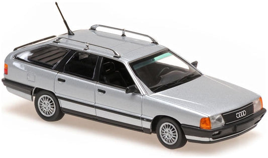 Minichamps 940 015210 Audi 100 Avant, 1990, Silver 1:43 Scale *PRE ORDER £33.99*