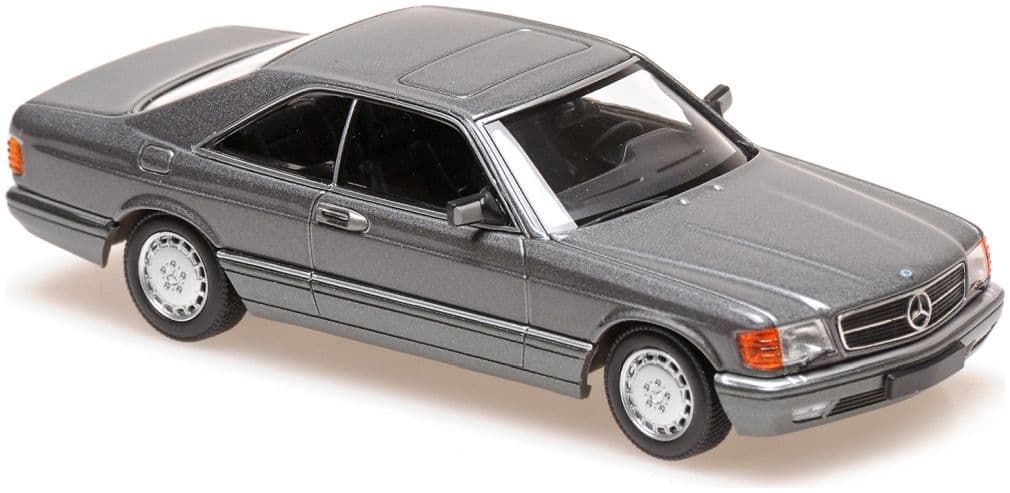 Minichamps 940 035122 Mercedes-Benz 560 SEC (C126) 1980, Grey Metallic 1:43 Scale *PRE ORDER £33.99*