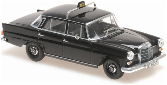 Minichamps 940 037295 Mercedes-Benz 200 (W 110), 1965, Taxi 1:43 Scale *PRE ORDER £33.99*