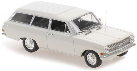 Minichamps 940 041010 Opel Rekord A Caravan, 1962, White 1:43 Scale *PRE ORDER £33.99*