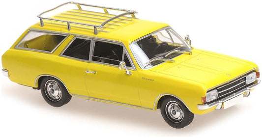 Minichamps 940 046110 Opel Rekord C Caravan, 1969, Yellow 1:43 Scale *PRE ORDER £33.99*