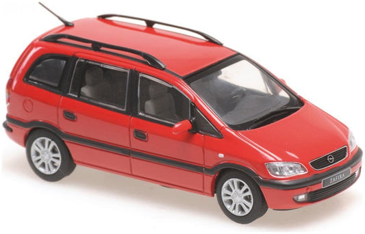 Minichamps 940 048000 Opel Zafira, 1999, Red 1:43 Scale *PRE ORDER £33.99*